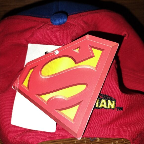 Superman Baseball adjustable Hat Red - Picture 5 of 7